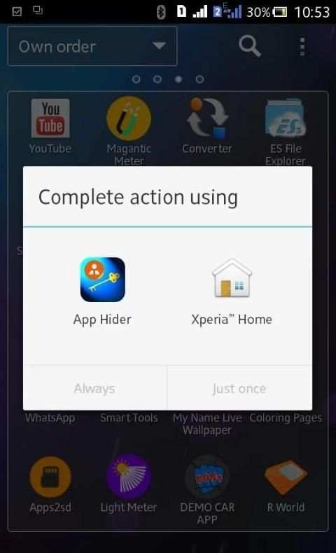 App Hider 4 تصوير الشاشة