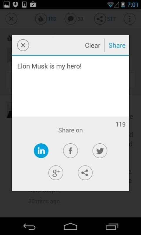 LinkedIn Pulse स्क्रीनशॉट 4