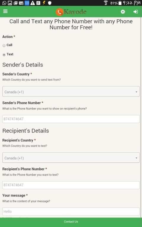 Kayode Call and Text for Free screenshot 4