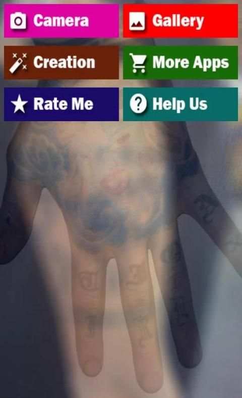 Photo Tattoo Editor 1 تصوير الشاشة