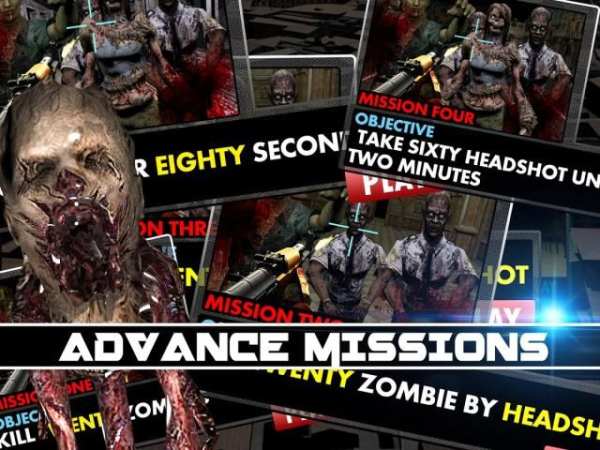 Zombie Pembunuh Assault screenshot 4