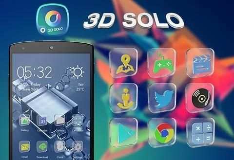 Solo 3D Theme screenshot 6