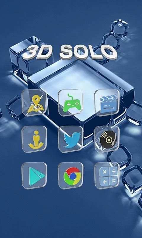 Solo 3D Theme screenshot 5