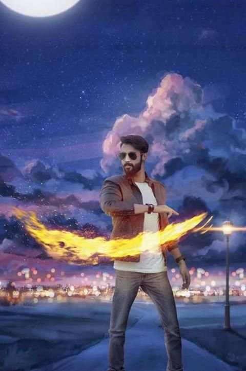 Fire FX Photo Editor स्क्रीनशॉट 1