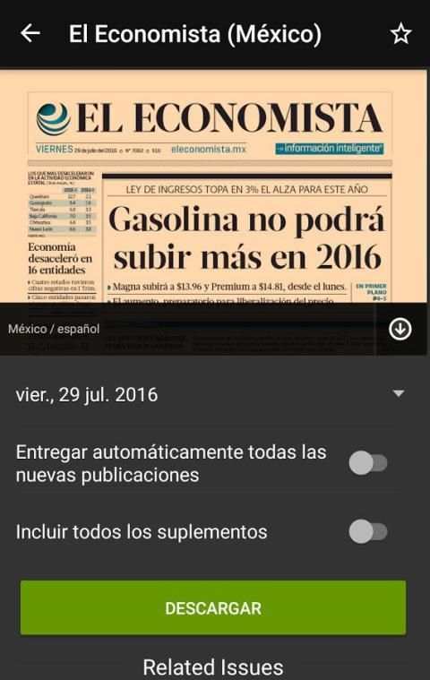 El Economista Edición Digital screenshot 2