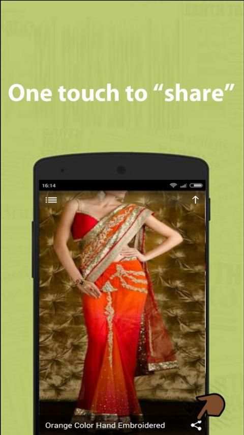 Saree Design Videos 3 تصوير الشاشة
