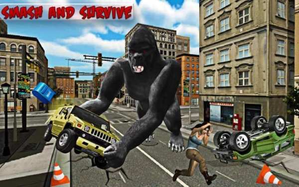 Angry Gorilla City Attack screenshot 4