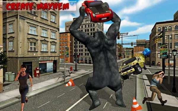Angry Gorilla City Attack screenshot 3