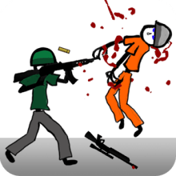 Stickman Soldier Shooting icon