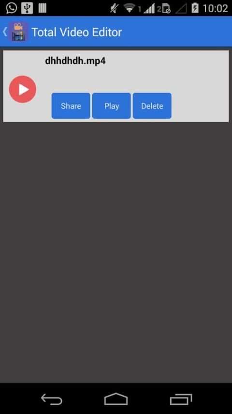 Total Video Editor स्क्रीनशॉट 2