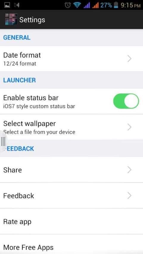 iPhone 6 Plus Launcher скриншот 3