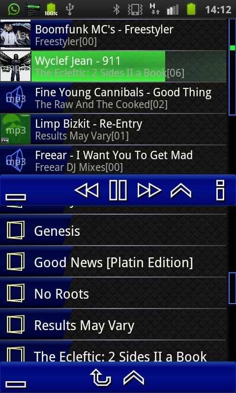 Trax Music Player स्क्रीनशॉट 3