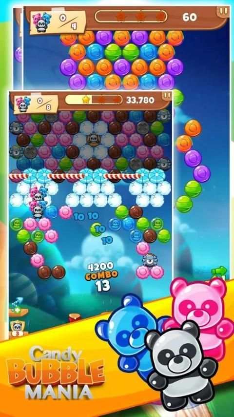 Candy Panda Bubble screenshot 3
