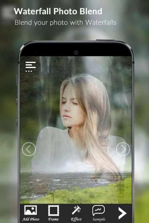 Waterfall Photo Blend 4 تصوير الشاشة