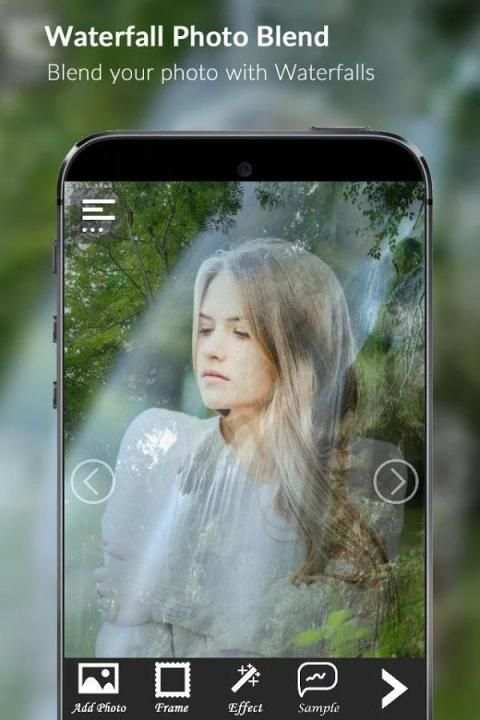 Waterfall Photo Blend screenshot 2
