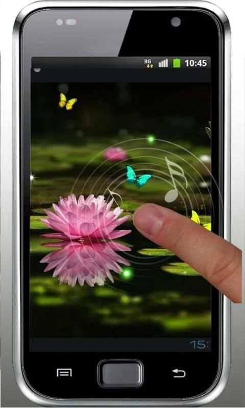 Lily Water live wallpaper screenshot 1