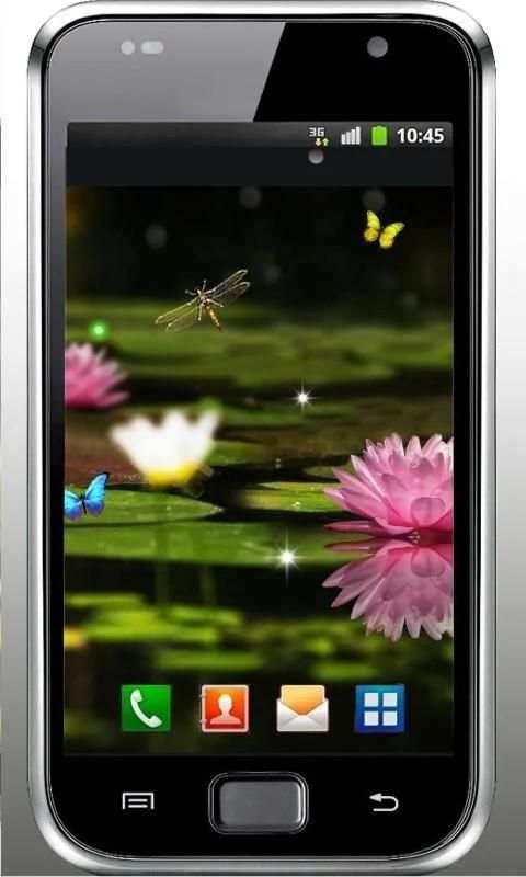 Lily Water live wallpaper screenshot 2