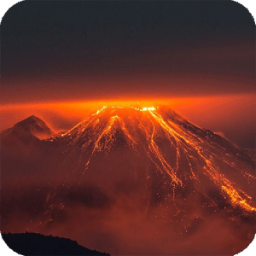 Volcano Live Wallpaper أيقونة