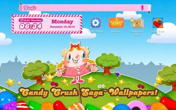 Candy Crush Android Theme screenshot 3