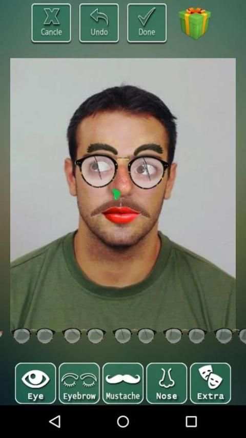 Funny Face Maker 3 تصوير الشاشة