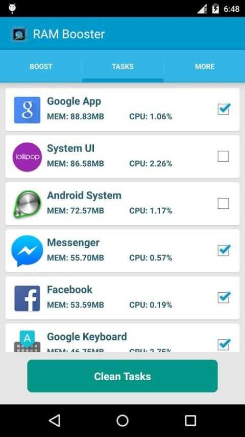 RAM Booster Smart स्क्रीनशॉट 3