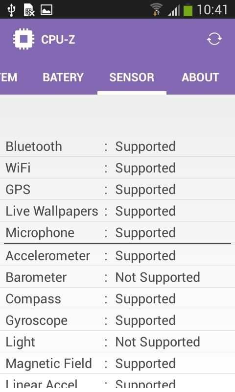 CPU-Z 10 تصوير الشاشة