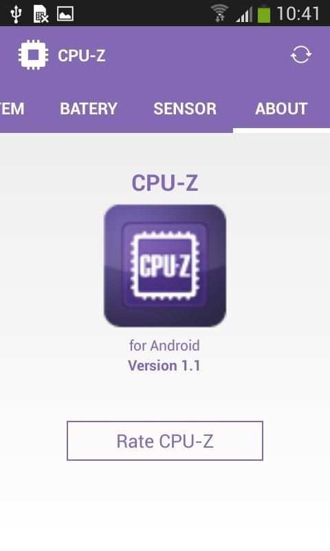 CPU-Z 9 تصوير الشاشة