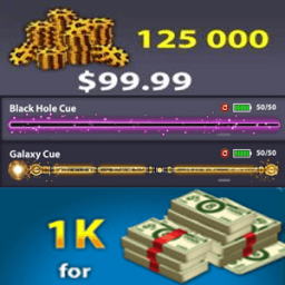ikon Cue Coins For 8 Ball Pool