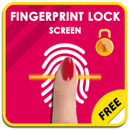 फिंगरप्रिंट लॉक स्क्रीन शरारत आइकन