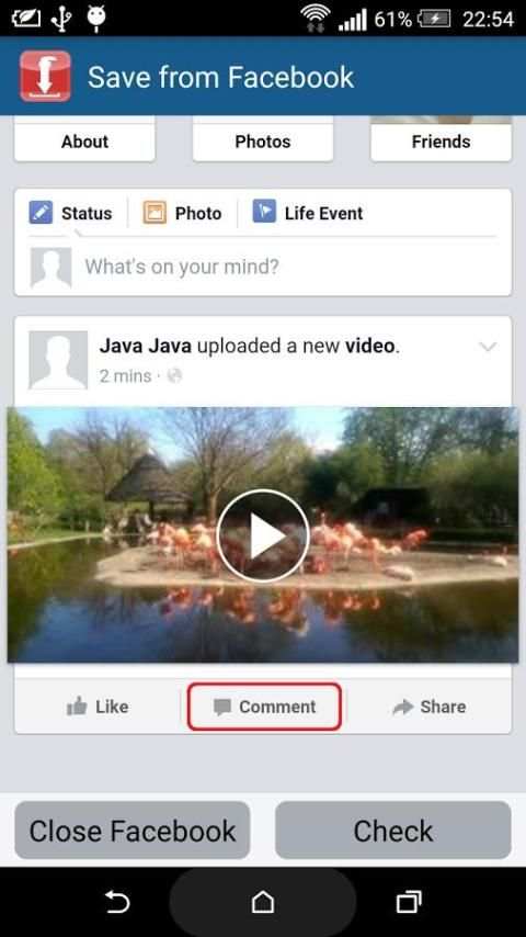 Save Video from Facebook (c) screenshot 5