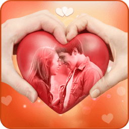 Cute Love Photo Frames आइकन