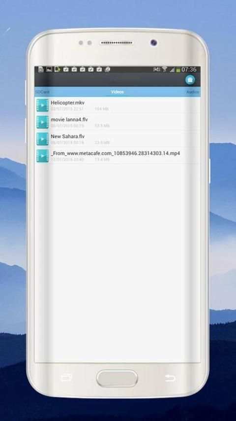 3GP-MP4 HD Video Player स्क्रीनशॉट 1