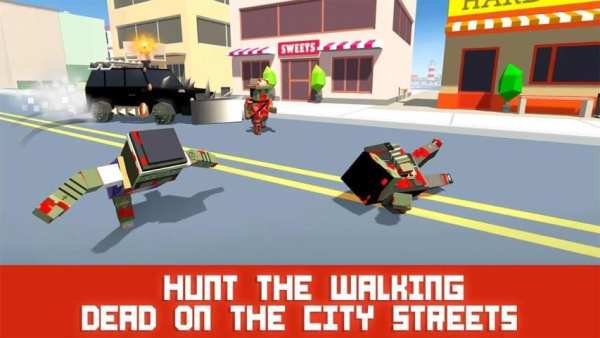 Zombie Combat Road screenshot 1