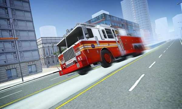 Fire Truck Simulator 2016 स्क्रीनशॉट 11