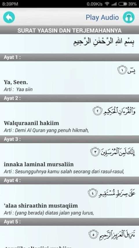 Surat Yaasin Tahlil Lengkap screenshot 6