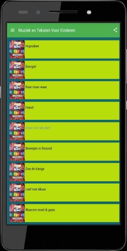 Music en Teksten voor Kinderen screenshot 3