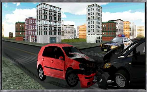 Police Driving City Car screenshot 1