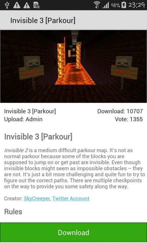 Maps of Minecraft PE screenshot 1