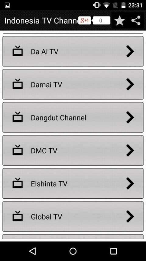 Indonesia TV Channels Info स्क्रीनशॉट 2