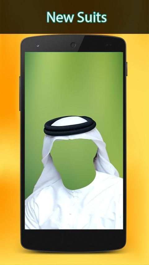 Arab Man Suit photo screenshot 1