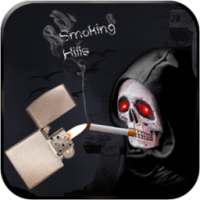 Tengkorak Lock Rokok Layar