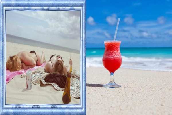 Beach Photo Frame Editor screenshot 1