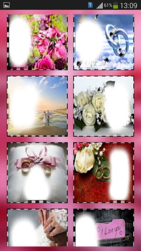 قاب عکس عاشقانه و ازدواج screenshot 4
