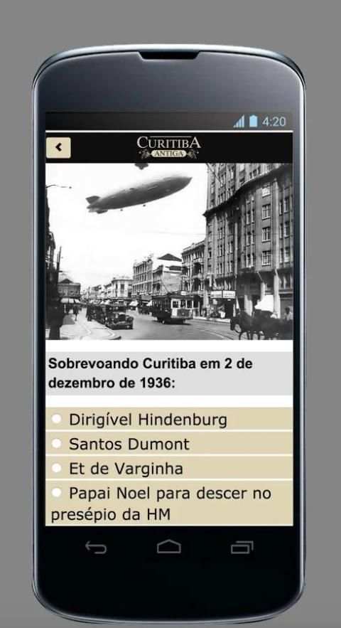 Curitiba Antiga Fotos скриншот 3
