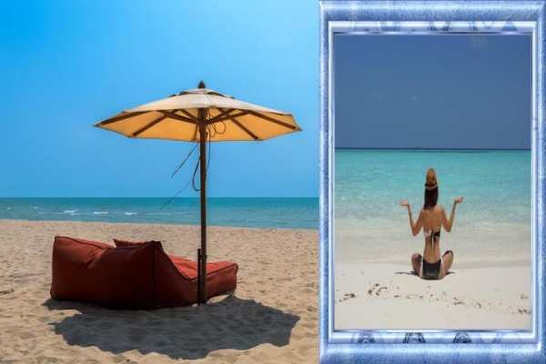 Beach Photo Frame Editor screenshot 2