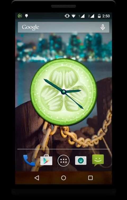 Fruit Clock Live Wallpaper screenshot 4
