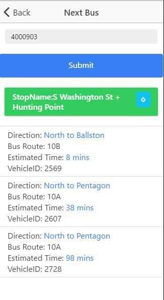 Metro Bus for VA/DC/MD screenshot 8