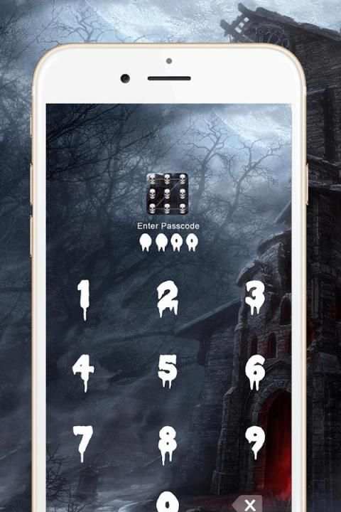 App Lock - Horro Ghost 4 تصوير الشاشة