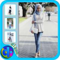 Hijab Jeans Fashion on 9Apps