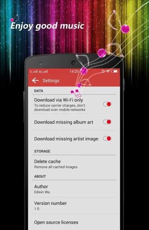 Colourful Mp3 player screenshot 7